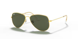 Ray-Ban RB 3044 AVIATOR SMALL METAL - L0207 GOLD crystal green