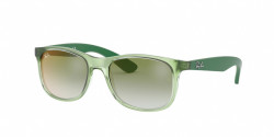 Ray-Ban RJ 9062 S Junior 7053W0  TRASPARENT GREEN  green mirror red