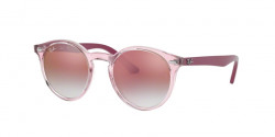 Ray-Ban RJ 9064 S Junior 7052V0  TRASPARENT PINK  red mirror red