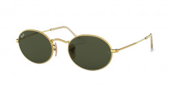 Ray-Ban RB 3547 OVAL - 001/31  ARISTA GOLD g-15 green