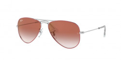 Ray-Ban RJ 9506 S Junior 274/V0  SILVER ON TOP RED red mirror red