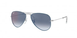 Ray-Ban RJ 9506 S Junior 276/X0  SILVER ON TOP LIGHT BLUE blue mirror red