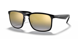 Ray-Ban RB 4264 - 601/J0  BLACK polarized blue mirror gold gradient