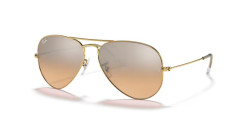 Ray-Ban RB 3025 AVIATOR LARGE METAL - 001/3E GOLD silver/pink
