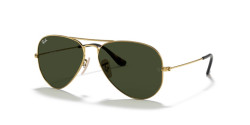 Ray-Ban RB 3025 AVIATOR  LARGE METAL - 181  GOLD  green classic g-15