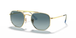 Ray-Ban RB 3648M THE MARSHAL II - 91233M GOLD blue gradient