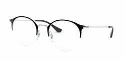 Ray-Ban RB 3578 V 2861  TOP BLACK ON SILVER