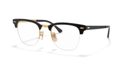 Ray-Ban RX 3716VM CLUBMASTER METAL - 2890  BLACK ON GOLD