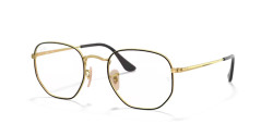 Ray-Ban RX 6448 - 2991 BLACK ON GOLD