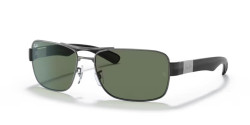 Ray-Ban RB 3522 - 004/71 GUNMETAL green