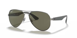 Ray-Ban RB 3523 - 029/9A MATTE GUNMETAL  polarized green