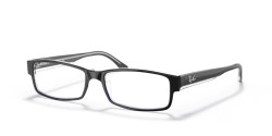 Ray-Ban RB 5114 - 2034 BLACK ON TRANSPARENT