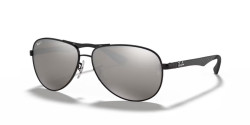 Ray Ban RB 8313 CARBON FIBRE - 002/K7  BLACK  polarized grey