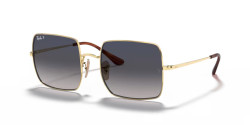 Ray-Ban RB 1971 SQUARE - 914778 GOLD polarized blue/grey