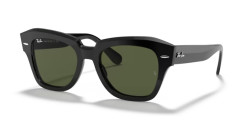 Ray-Ban RB 2186 STATE STREET - 901/31 BLACK g-15 green