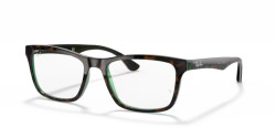 Ray-Ban RX 5279 - 5974 HAVANA ON TRANSPARENT GREEN