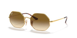 Ray-Ban RB 1972 OCTAGON - 914751 GOLD light brown gradient