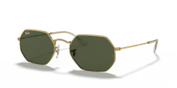 Ray-Ban RB 3556 - 919631 GOLD g-15 green