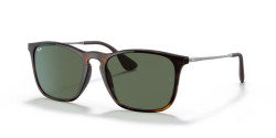 Ray-Ban RB 4187 CHRIS - 710/71 LIGHT HAVANA dark green