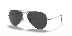 Ray-Ban RB 3689 AVIATOR METAL II - 004/48 GUNMETAL polarized black