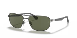 Ray-Ban RB 3528 - 029/9A  GUNMETAL  polarized green