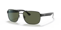 Ray-Ban RB 3530 - 002/9A BLACK polarized g-15 green