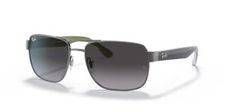 Ray-Ban RB 3530 - 004/8G GUNMETAL  gray gradient