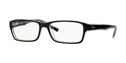 Ray-Ban RB 5169 2034 TOP BLACK ON TRANSPARENT