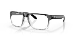 Oakley OX 8156 HOLBROOK RX - 815606  POLISHED BLACK CLEAR FADE