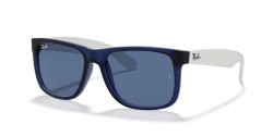 Ray-Ban RB 4165 JUSTIN - 651180 TRANSPARENT BLUE  dark blue