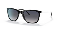 Ray-Ban RB 4344 - 601/78 BLACK polarized blue/grey