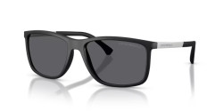 Emporio Armani EA 4058 - 506381 RUBBER BLACK grey polarized