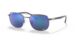 Ray-Ban RB 3670CH - 004/4L GUNMETAL polarized grey/blue