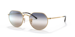 Ray-Ban RB 3565 JACK - 001/GD GOLD clear/blue