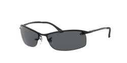 Ray-Ban RB 3183 - 002/81 BLACK polarized dark grey