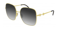 Gucci GG 0879 S - 001 GOLD grey gradient