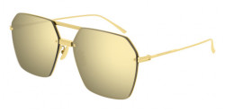 Bottega Veneta BV 1045 S  002 GOLD double mirror gold
