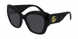 Gucci GG 0808 S - 001 BLACK grey