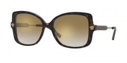 Versace VE 4390 - 108/6E  HAVANA  brown gradient mirror gold
