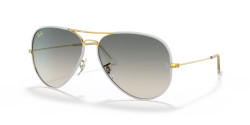 Ray-Ban RB 3025JM AVIATOR FULL COLOR - 919632 GREY  light grey gradient