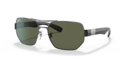 Ray-Ban RB 3672 - 004/9A GUNMETAL polarized g-15 green