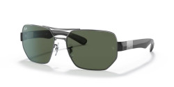 Ray-Ban RB 3672 - 004/71 GUNMETAL green classic