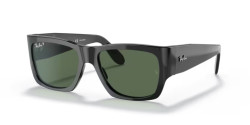 Ray-Ban RB 2187 WAYFARER NOMAD - 901/58  BLACK polarized g-15 green