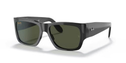 Ray-Ban RB 2187 WAYFARER NOMAD - 901/31  BLACK g-15 green