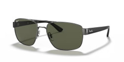 Ray-Ban RB 3663 - 004/58 GUNMETAL  polarized  g-15 green