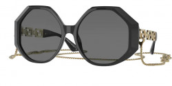 Versace VE 4395 - 534587  BLACK  dark grey