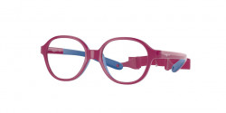 Vogue Junior Clear VY 2011 - 2568  PINK ON RUBBER BLUE