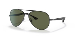 Ray-Ban RB 3675 - 002/58 BLACK polarized g-15 green