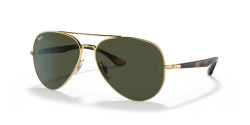 Ray-Ban RB 3675 - 001/31 GOLD g-15 green