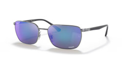 Ray-Ban RB 3684CH - 004/4L GUNMETAL polarized grey/blue